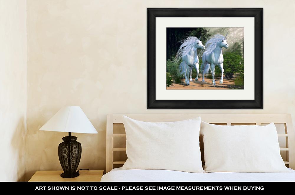 Framed Print, Enchanted Forest - ultrawallart.com