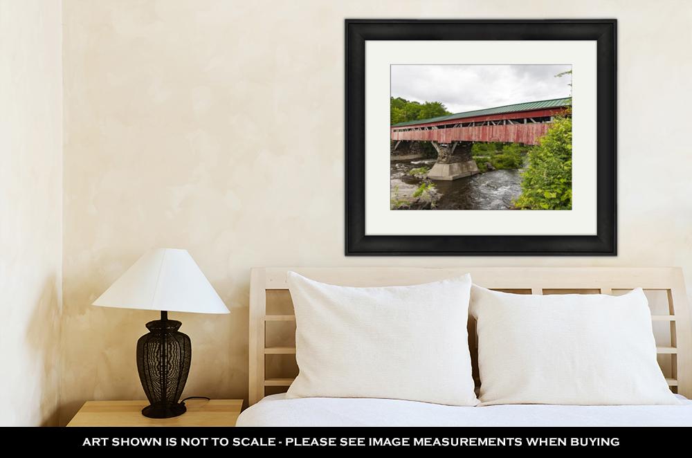 Framed Print, Taftsville Bridge Before Repairs - ultrawallart.com