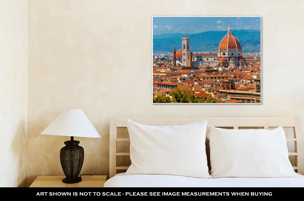 Gallery Wrapped Canvas, Duomo Santa Maria Del Fiore In Florence Italy - ultrawallart.com