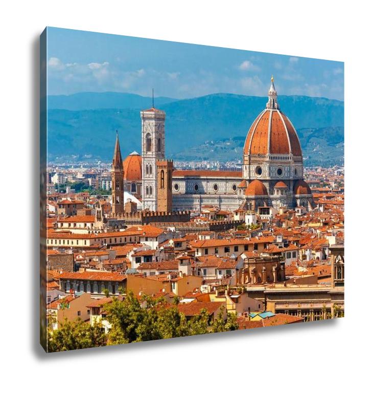 Gallery Wrapped Canvas, Duomo Santa Maria Del Fiore In Florence Italy - ultrawallart.com