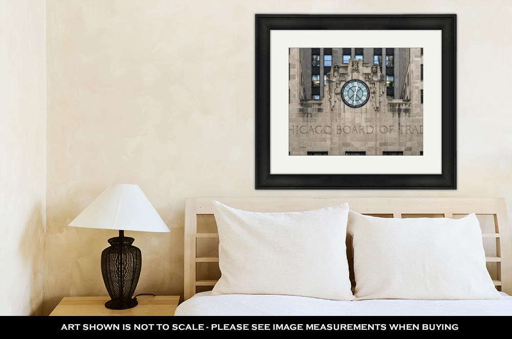 Framed Print, Chicago Board Of Trade Building - ultrawallart.com