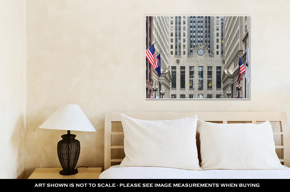 Gallery Wrapped Canvas, Chicago Board Of Trade Building - ultrawallart.com