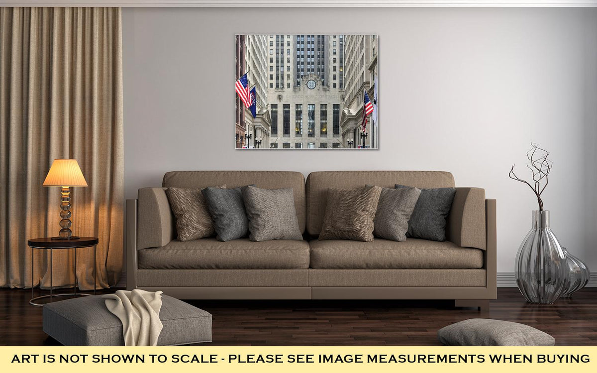 Gallery Wrapped Canvas, Chicago Board Of Trade Building - ultrawallart.com
