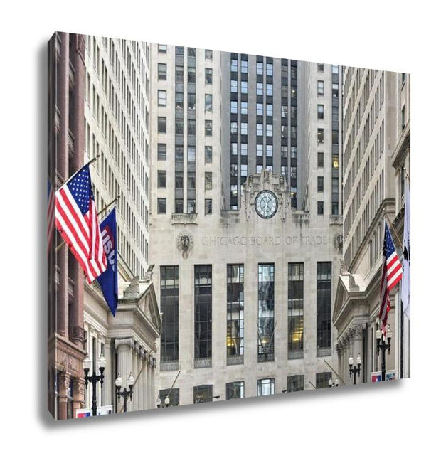 Gallery Wrapped Canvas, Chicago Board Of Trade Building - ultrawallart.com