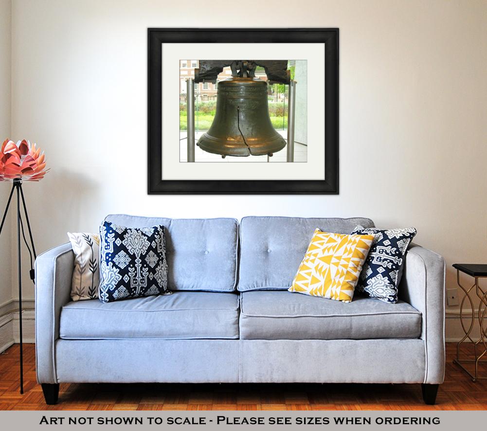 Framed Print, Philadelphiliberty Bell - ultrawallart.com