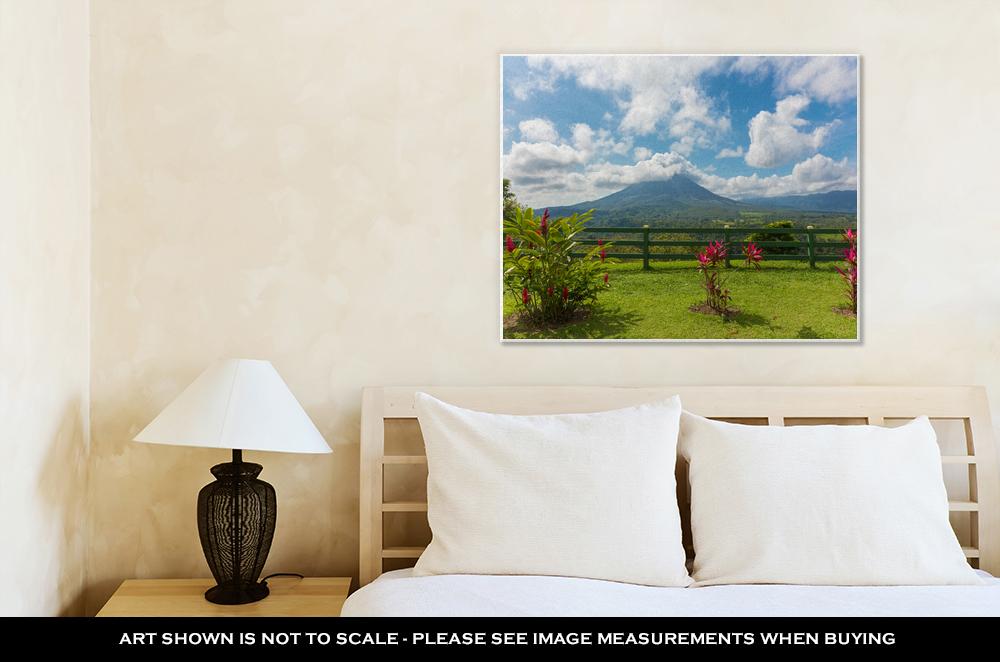 Gallery Wrapped Canvas, San Jose Volcano Arenal In Costrica - ultrawallart.com