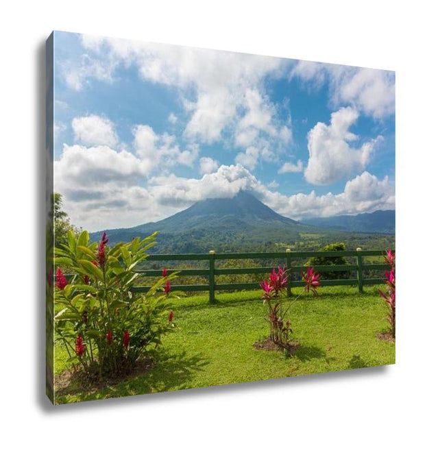 Gallery Wrapped Canvas, San Jose Volcano Arenal In Costrica - ultrawallart.com