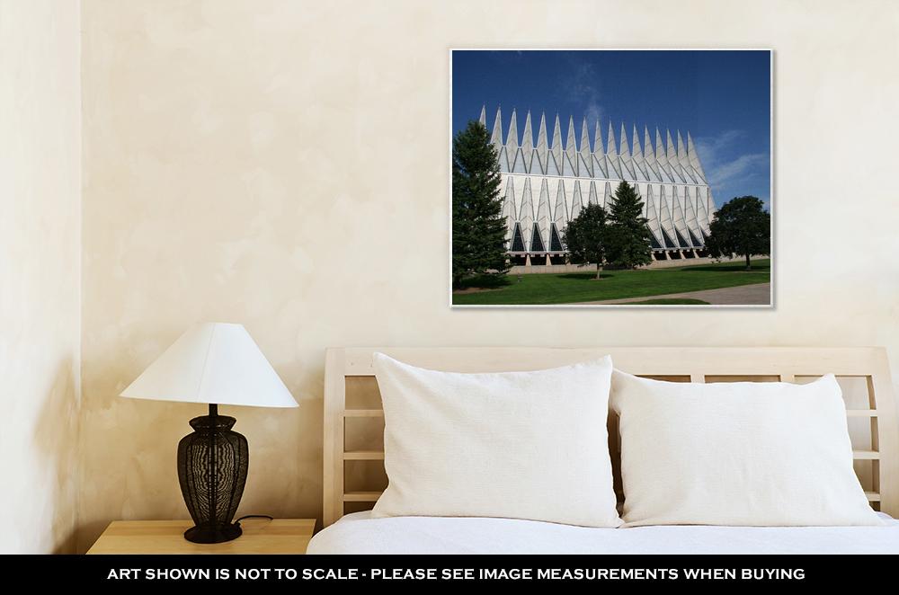 Gallery Wrapped Canvas, Air Force Academy Chapel Colorado Springs - ultrawallart.com