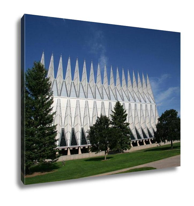 Gallery Wrapped Canvas, Air Force Academy Chapel Colorado Springs - ultrawallart.com