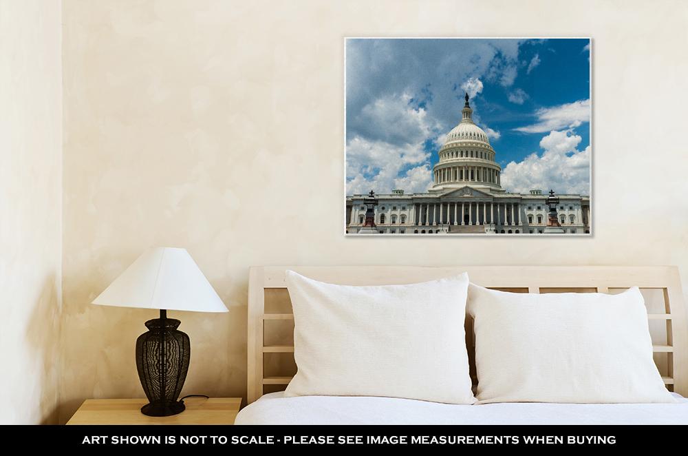 Gallery Wrapped Canvas, Capitol Building Us Capital Building Washington Dc - ultrawallart.com