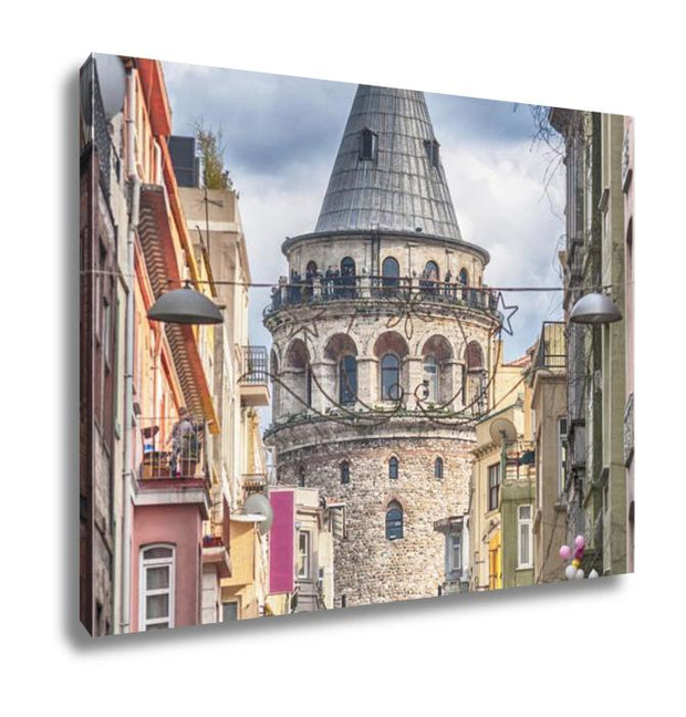 Gallery Wrapped Canvas, Istanbul Galata Tower - ultrawallart.com