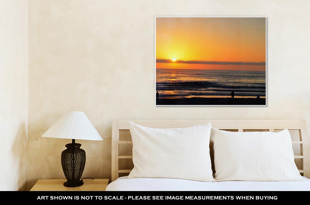 Gallery Wrapped Canvas, Mission Beach San Diego California - ultrawallart.com