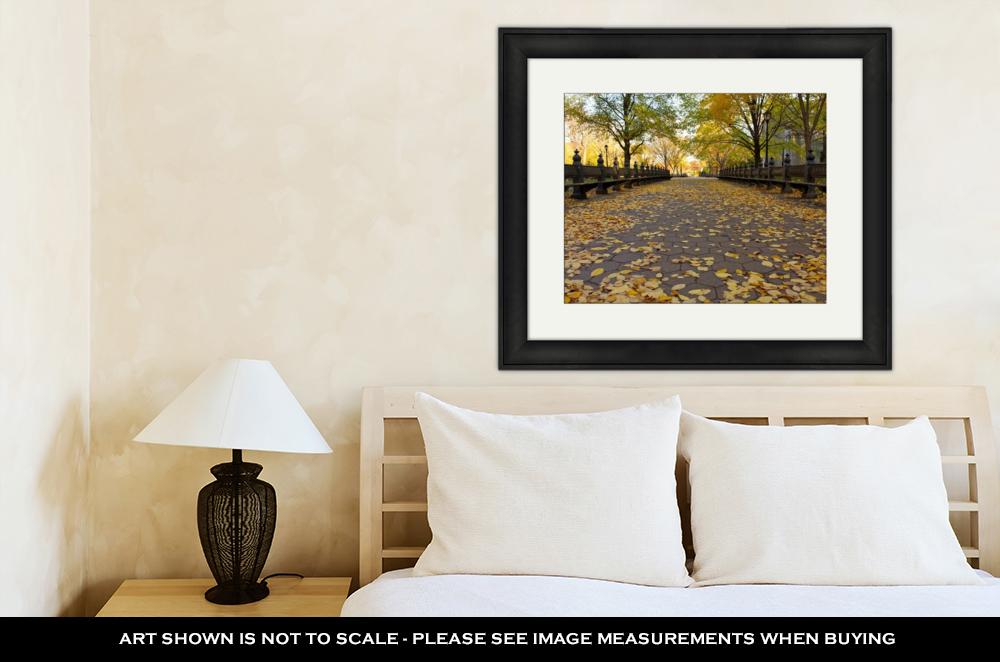 Framed Print, Autumn In Central Park New York - ultrawallart.com