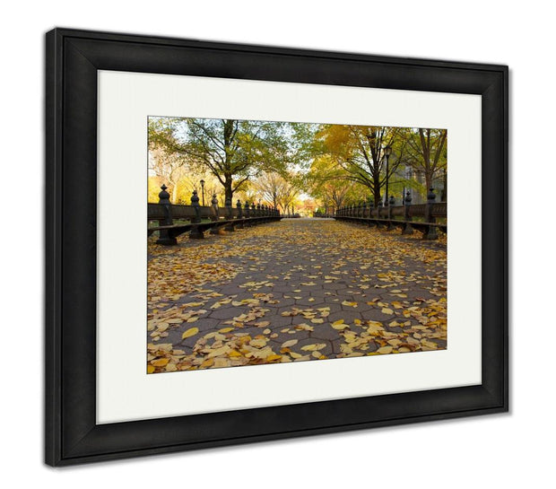 Framed Print, Autumn In Central Park New York - ultrawallart.com