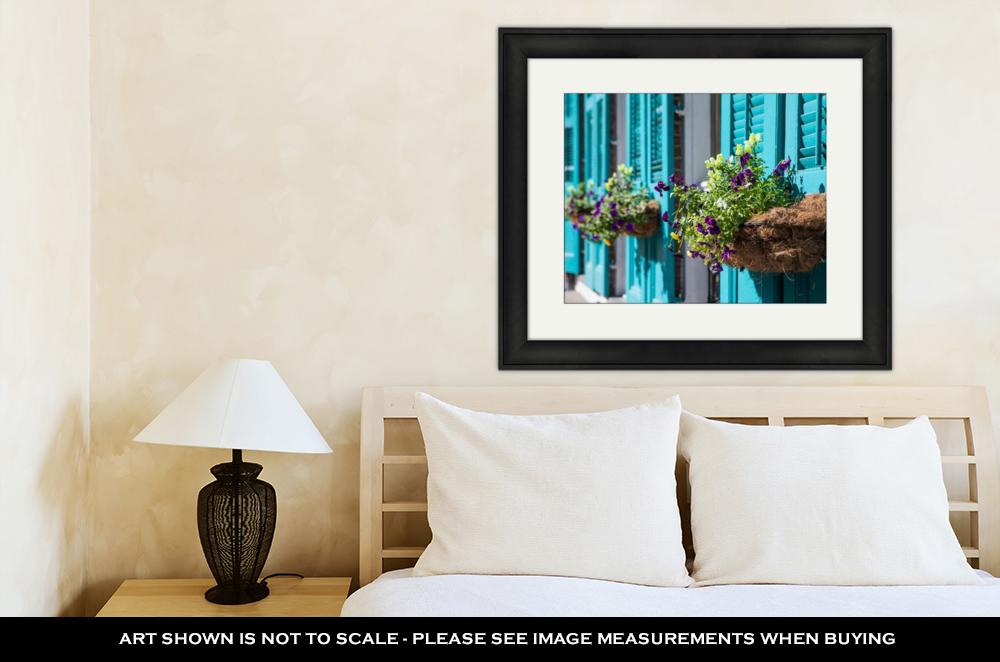 Framed Print, New Orleans Flowers - ultrawallart.com