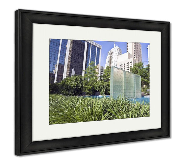 Framed Print, Downtown Of Oklahoma City - ultrawallart.com