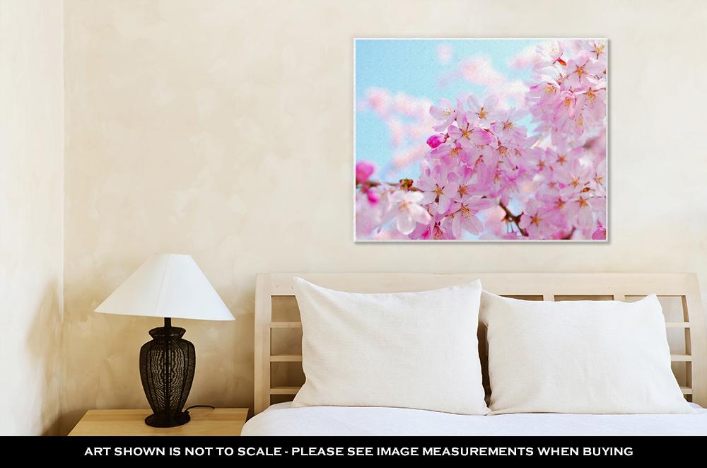Gallery Wrapped Canvas, Japanese Cherry Blossoms - ultrawallart.com