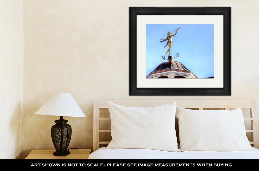 Framed Print, The Weather Vane - ultrawallart.com