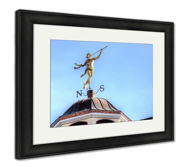 Framed Print, The Weather Vane - ultrawallart.com