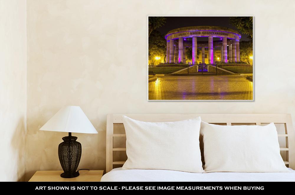 Gallery Wrapped Canvas, Rotonda In Guadalajara - ultrawallart.com