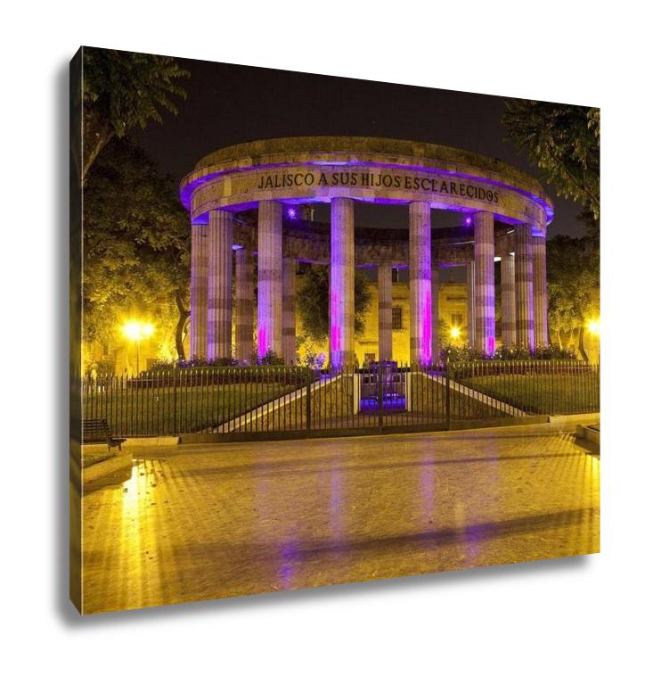 Gallery Wrapped Canvas, Rotonda In Guadalajara - ultrawallart.com