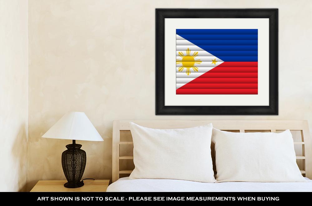 Framed Print, National Flag Of Philippines - ultrawallart.com