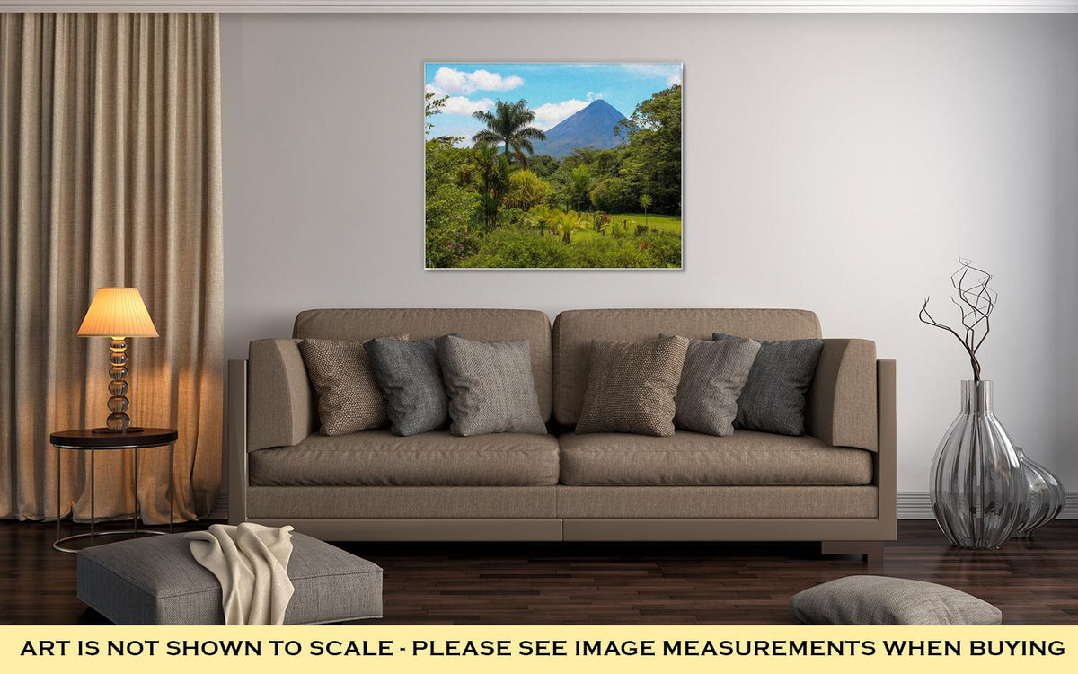 Gallery Wrapped Canvas, Arenal Volcano Costa Rica - ultrawallart.com