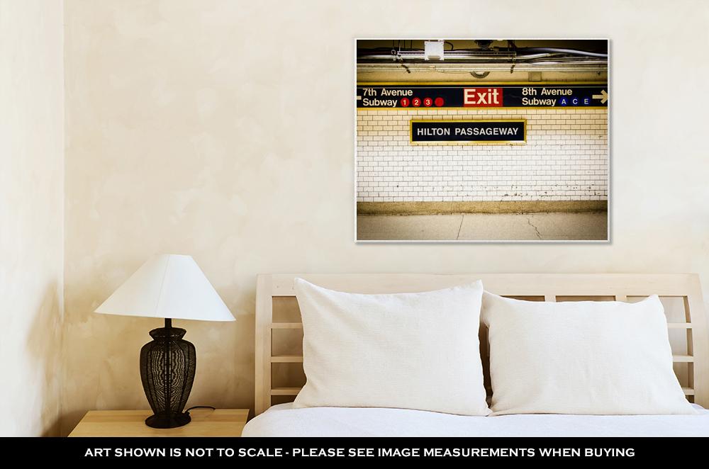 Gallery Wrapped Canvas, Penn Station Subway Nyc - ultrawallart.com