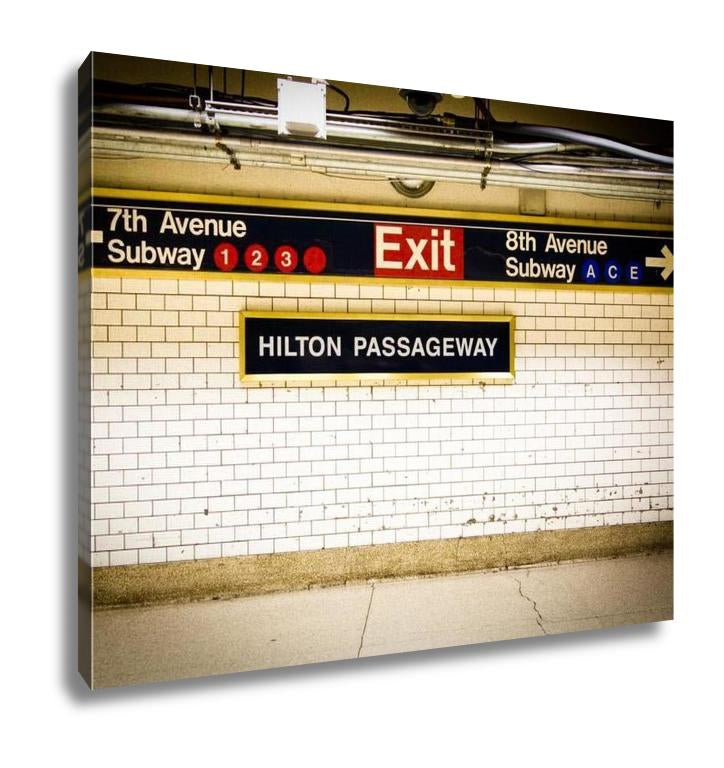 Gallery Wrapped Canvas, Penn Station Subway Nyc - ultrawallart.com