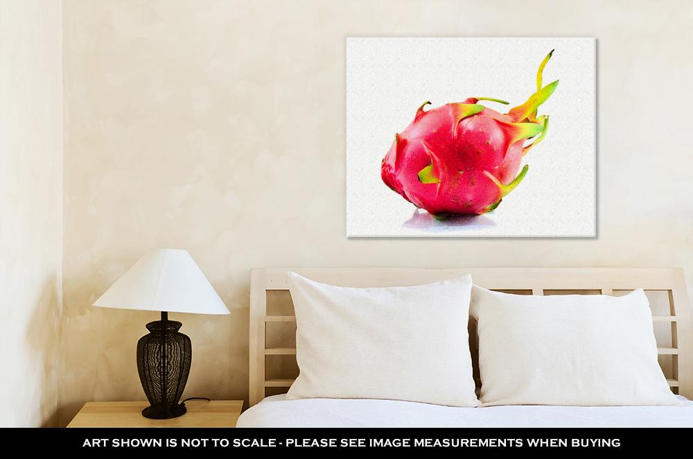 Gallery Wrapped Canvas, Many Dragon Fruit These Are Cactaceae Type Same Cactus Hylocereanae Their - ultrawallart.com