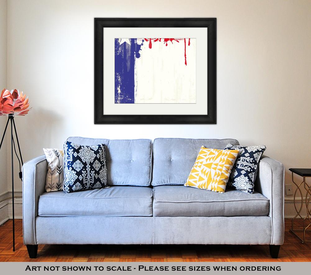 Framed Print, Texas Fresh Painting Poster - ultrawallart.com
