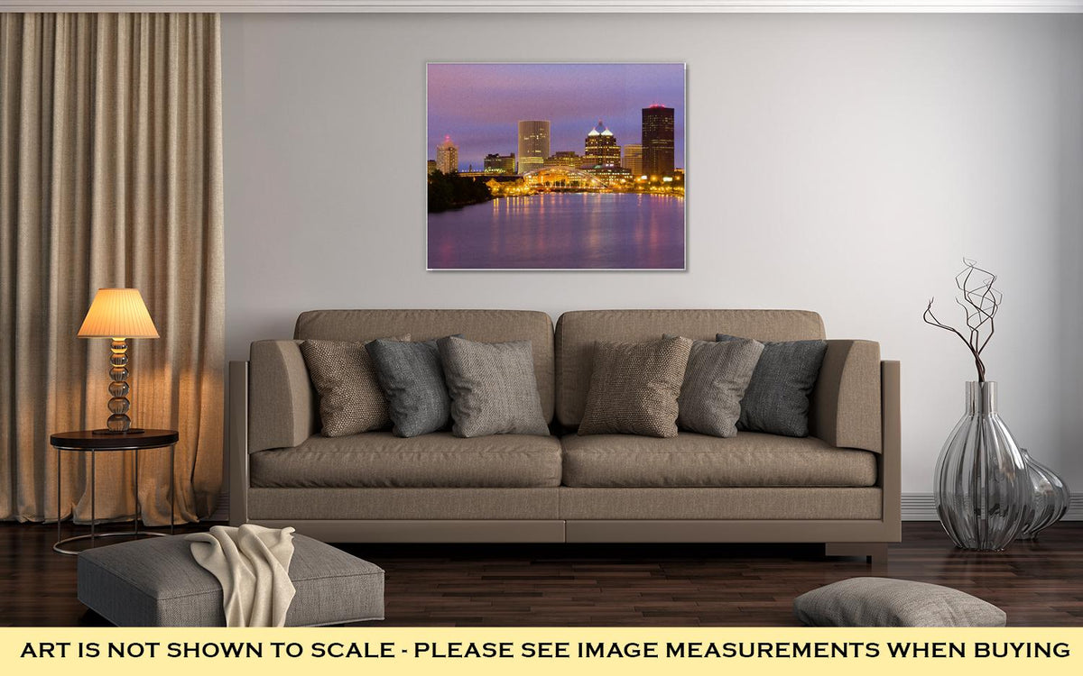 Gallery Wrapped Canvas, Rochester New York State - ultrawallart.com