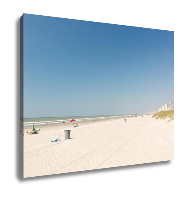 Gallery Wrapped Canvas, Typical Summer Day In Myrtle Beach - ultrawallart.com