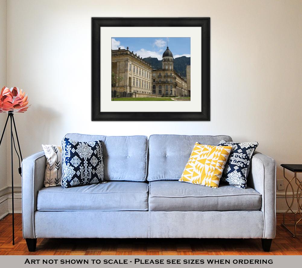 Framed Print, National Capitol Bogota Colombia - ultrawallart.com