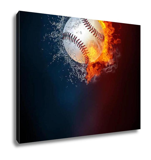Gallery Wrapped Canvas, Baseball Sports Tournament Modern Poster Template - ultrawallart.com