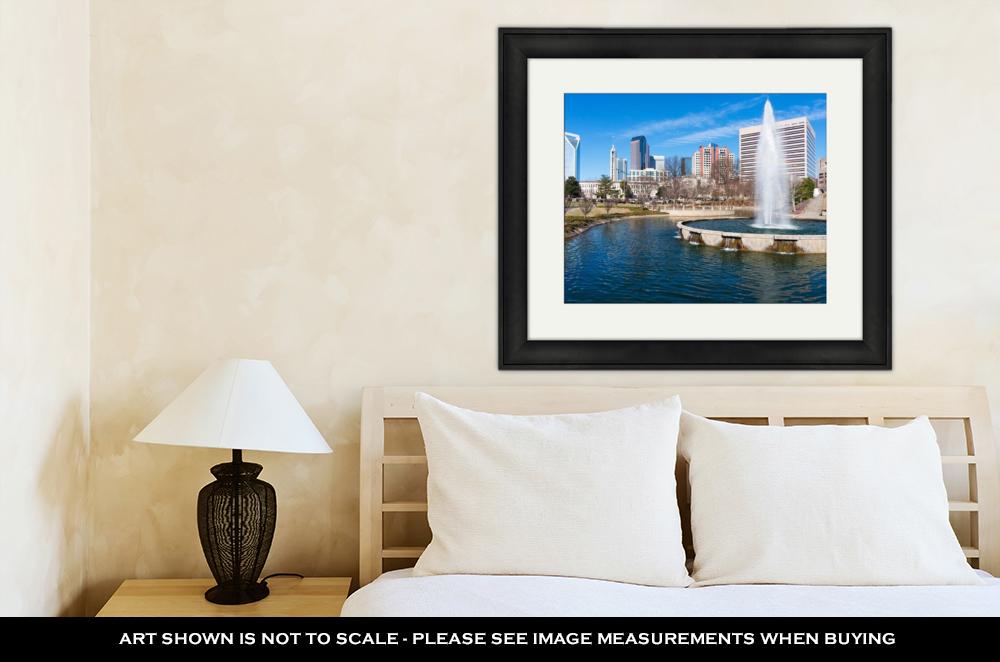 Framed Print, Charlotte Nc - ultrawallart.com