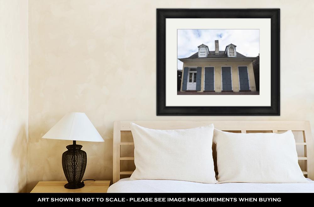 Framed Print, French Quarter Residence - ultrawallart.com