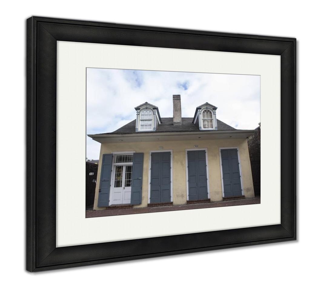 Framed Print, French Quarter Residence - ultrawallart.com