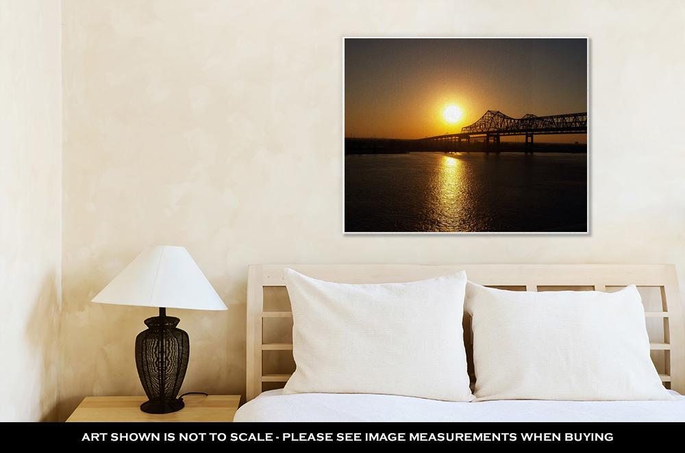 Gallery Wrapped Canvas, New Orleans Sunrise - ultrawallart.com