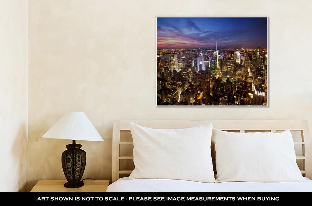 Gallery Wrapped Canvas, New York Skyline - ultrawallart.com