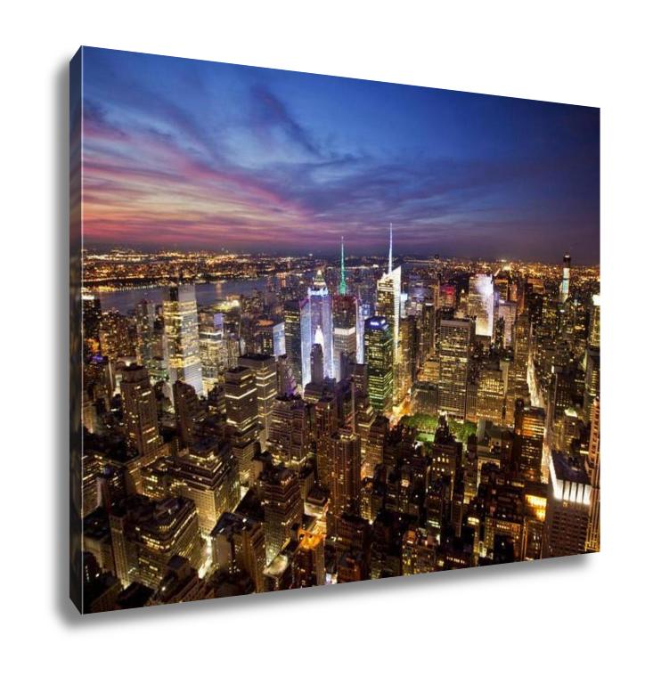 Gallery Wrapped Canvas, New York Skyline - ultrawallart.com