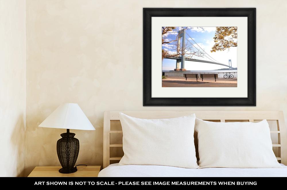 Framed Print, Bicycle In The Autumn Park - ultrawallart.com